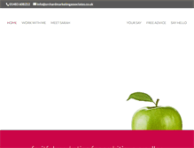 Tablet Screenshot of orchardmarketingassociates.co.uk
